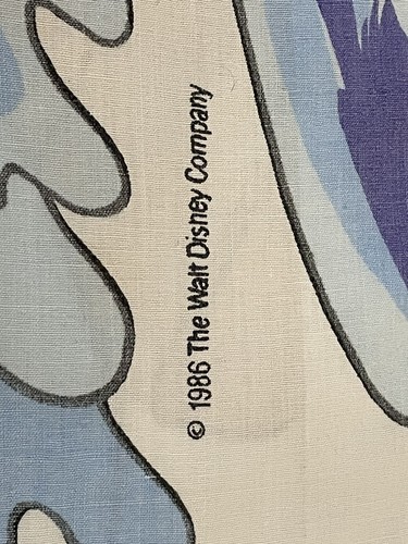 Vintage 1986 Duck Tales Twin Sheet Flat Bed Sheet Walt Disney Co - Picture 3 of 7