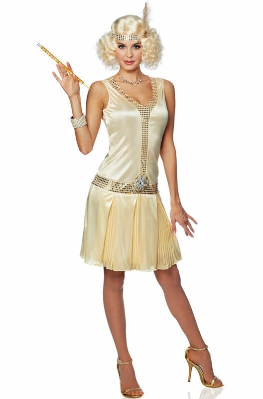 Gatsby Flapper Prohibition Party Girl DELUXE ADULT 20's DEBUTANTE ...