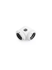 Bitspower Deluxe White Enhance 90-Degree Dual Multi-Link Adapter OD 16MM Lot 7