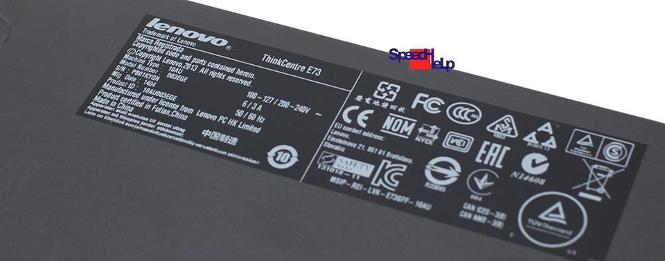 IBM LENOVO THINKCENTRE E73 4150 COMPUTER PC RS-232 PARALLEL LPT WINDOWS 10 500GB - Immagine 4 di 4