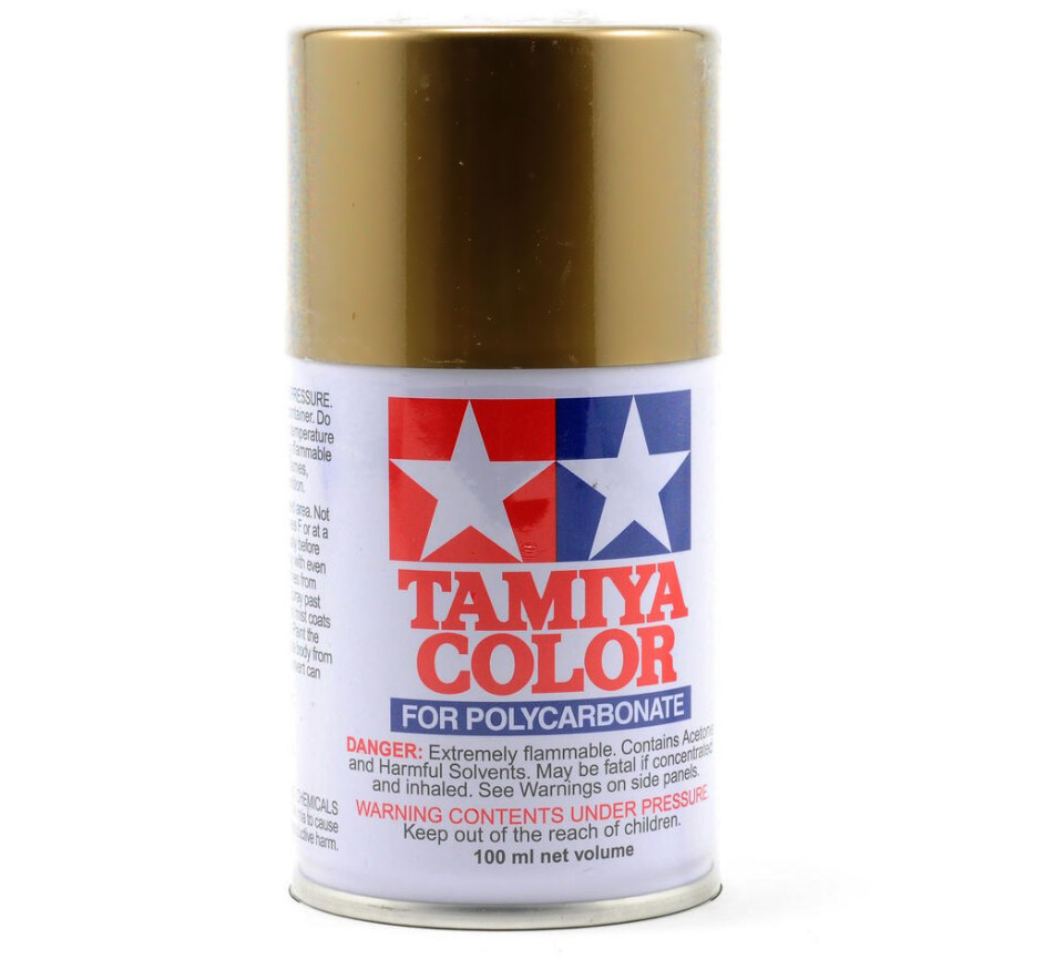 Tamiya 86013 PS-13 Gold Lexan Spray Paint (3oz) | eBay