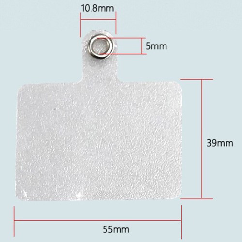 10Pcs Clear Phone Lanyard Tabs For Mobile Phone Hanging Strap Universal Gas-,x_Y - Zdjęcie 3 z 9