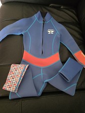 Blue Kid Wetsuit swim unisex size 2-3T