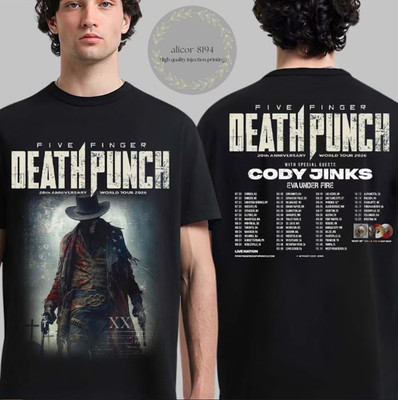 Five Finger Death Punch 20th Anniversary World Tour 2026 North America City Date
