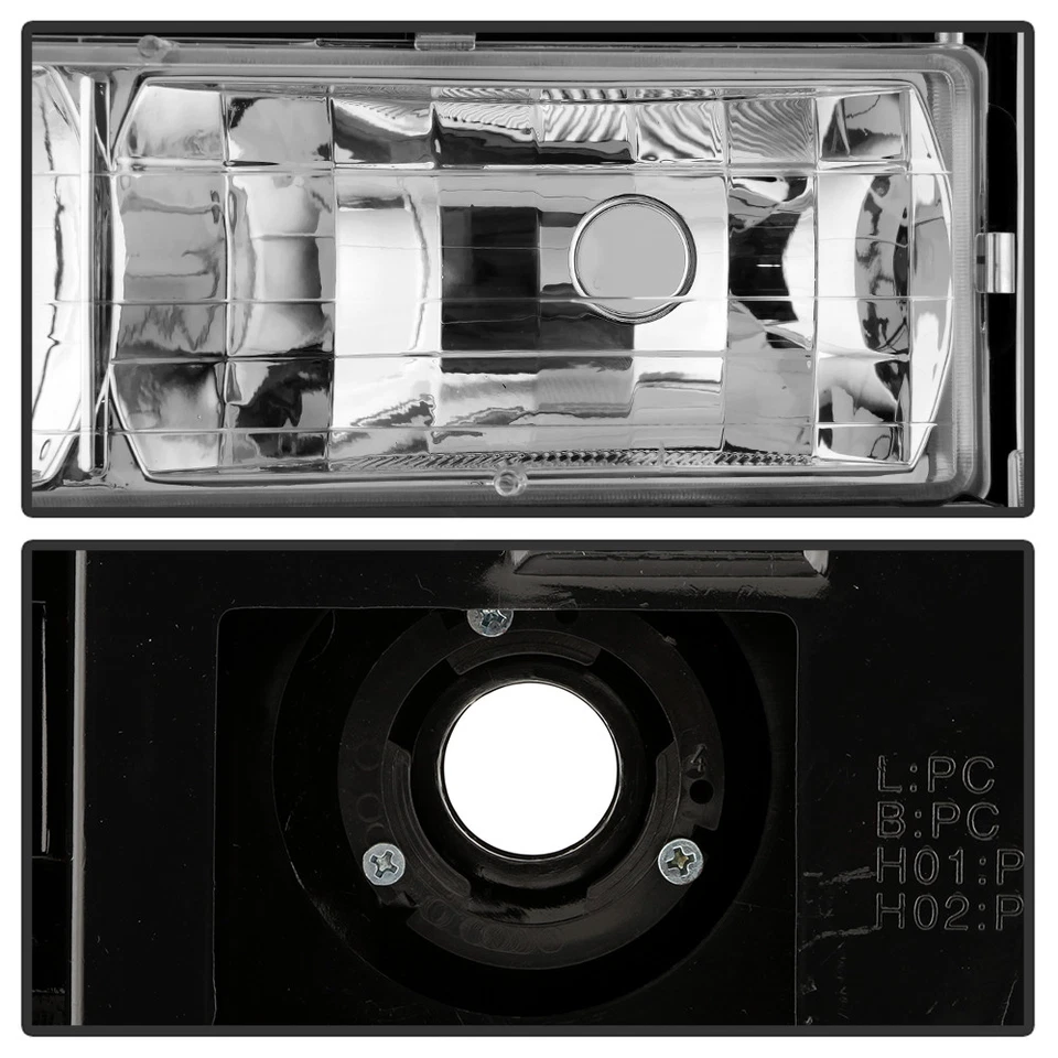 Faros luces de parachoques de esquina para Chevy Silverado Suburban Sierra Yukon 1988-1993 Foto 2 de 4