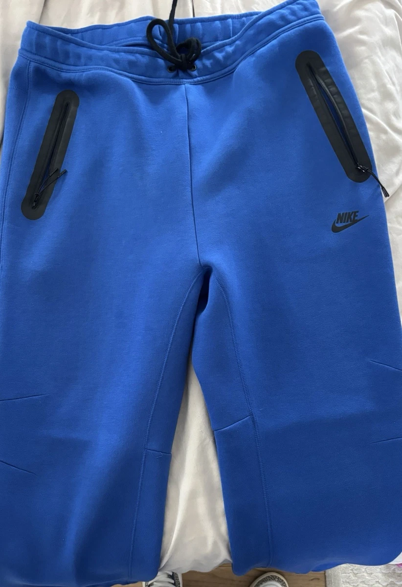 Мужские синие брюки Nike Tech Fleece для активного отдыха