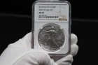 2025-W Burnished $1 American Silver Eagle NGC MS69