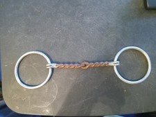 loose ring snaffle bit 5 in twisted sweet iron mouth Reinsman 107