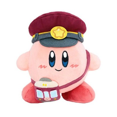 Kirby X Hankyu Railway Plush Toy Figure Conductor Kirby Nintendo