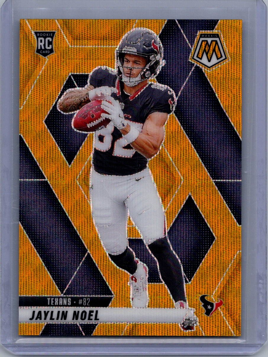 2025 Panini Mosaic #373 Jaylin Noel Mosaic Gold #/10