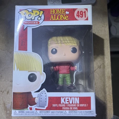 Funko Pop MOVIES Home Alone Kevin #491 New In Box Slight Box Wear Never Opened!