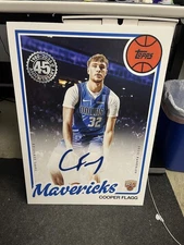 2025-26 Topps Basketball COOPER FLAGG RC Oversized Jumbo Poster Promo Card 28X20