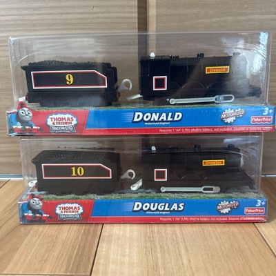 Fisher Price TrackMaster Thomas Douglas & Donald Train Set New Unopened