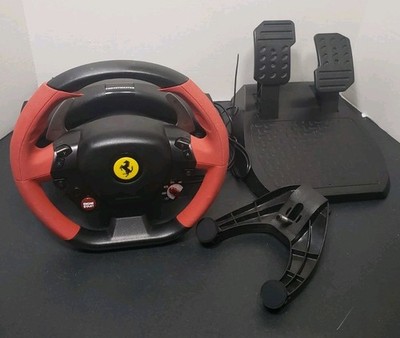 Vintage Thrustmaster Ferrari 458 Spider Racing Wheel & Pedals Xbox One TESTED