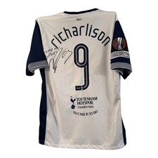Richarlison signed shirt BECKETT INCRIBED JERSEY RARE BAS TOTTENHAM EUROPA SON