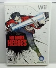 No More Heroes (Nintendo Wii, 2008) Complete Tested Working - Free Ship
