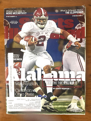 Sports Illustrated Magazine December 12th 2016 Double Issue Alabama