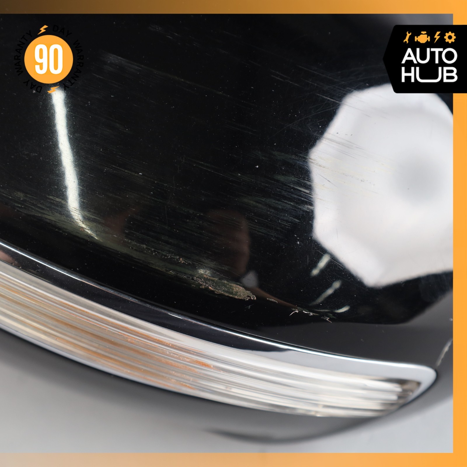 12-16 Bentley Continental GT GTC Left Rear View Door Mirror 3W3857409B OEM 73k