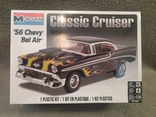 Monogram '56 Chevy Bel Air Classic Cruiser 1:24 Scale Model #85-0881 New Sealed