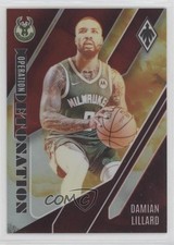 2023-24 Panini Phoenix Operation Detonation Red 119/125 Damian Lillard #18 0s55