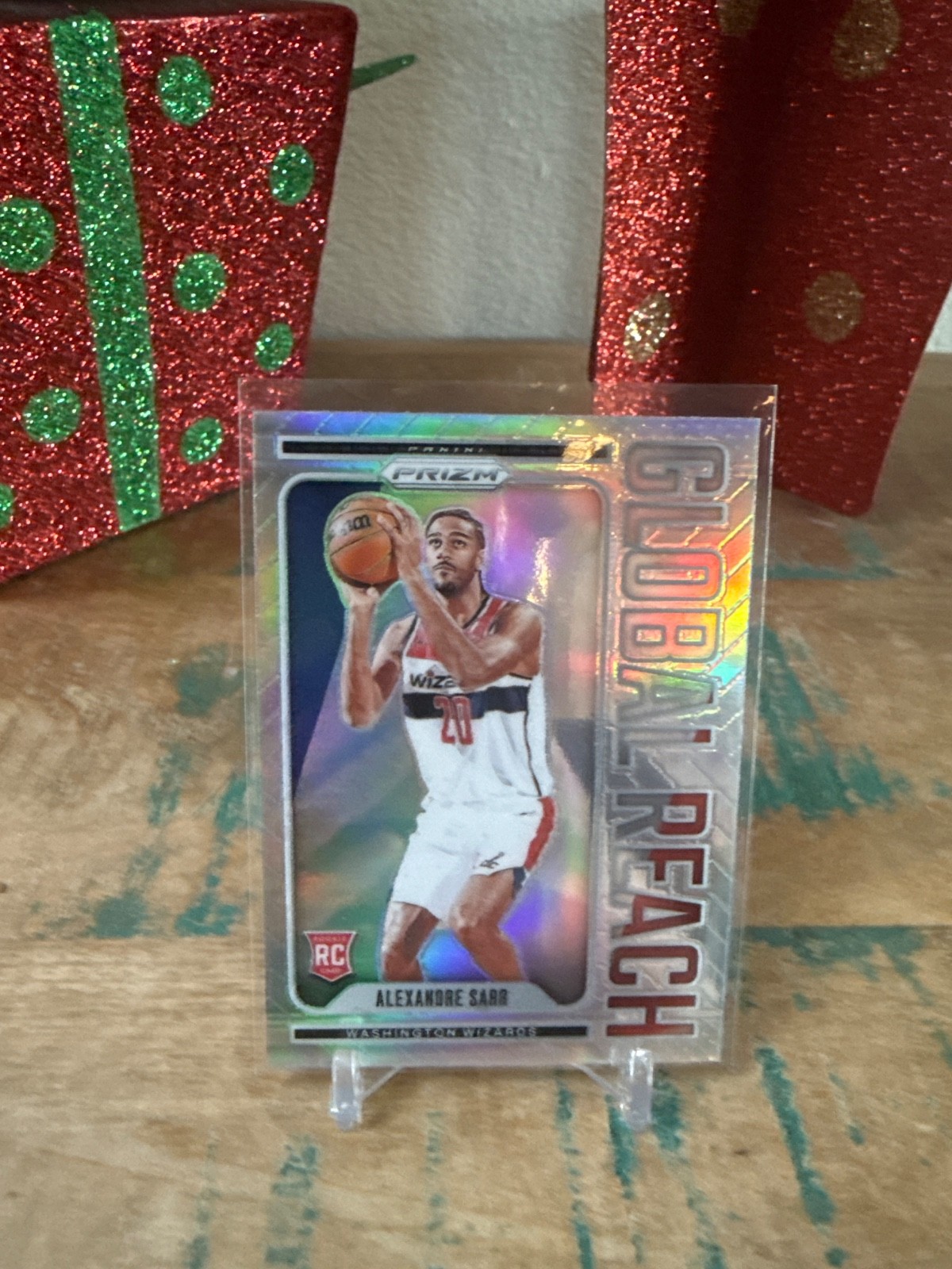 2024-25 Panini Prizm - Global Reach Alexandre Sarr #10 Silver Prizm (RC)