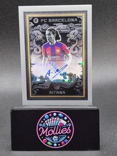 2023-24 Aitana Bonmati Topps Barcelona Year Of The Dragon Auto /25 Etched