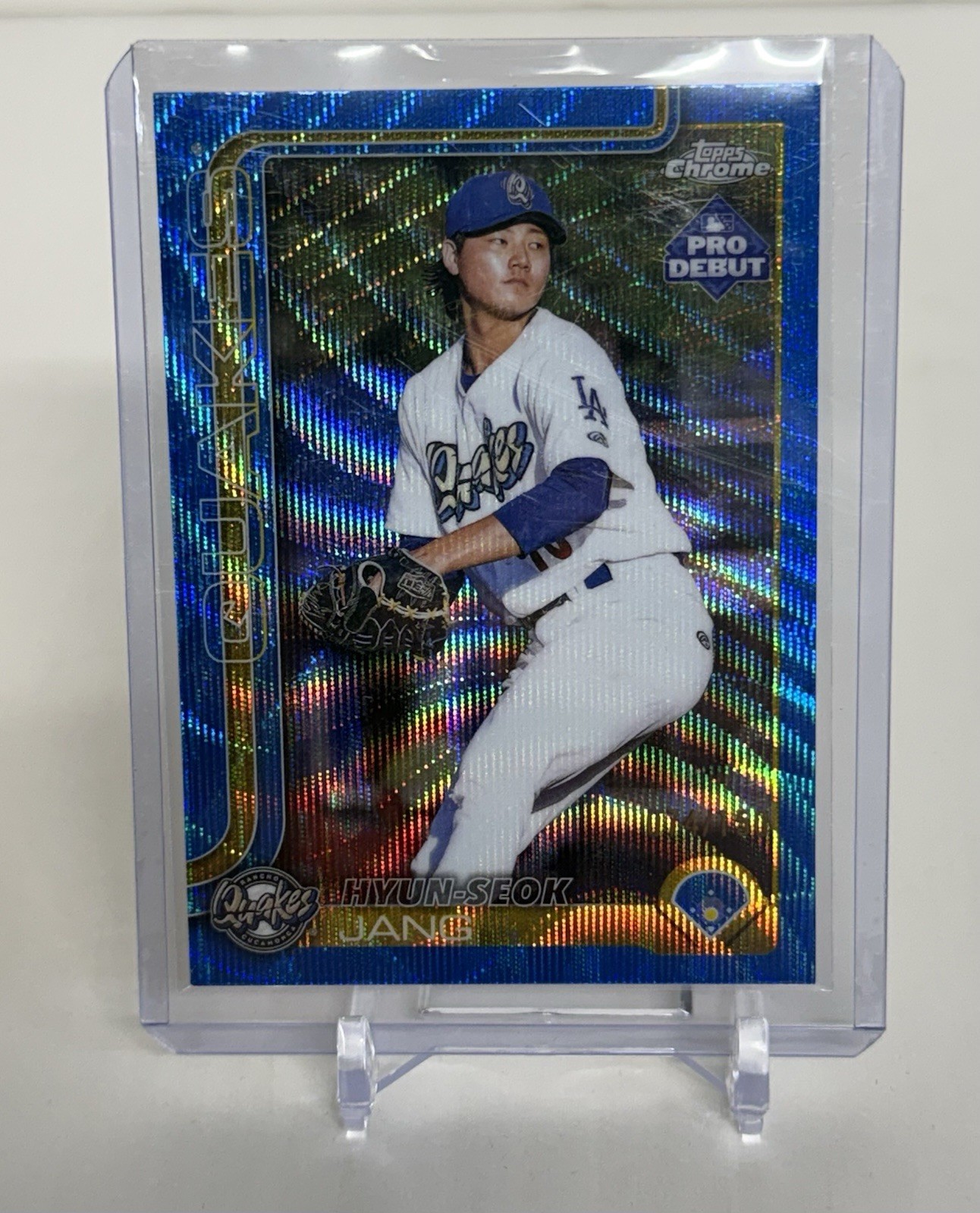 2025 Topps Pro Debut - Chrome Hyun-Seok Jang 74/150 #PDC-179 Blue Wave Refractor