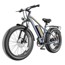 26" Electric Bike 1000W E-Bike For Adults 7 Speed Bicycle MTB 30mph Fat Tyre