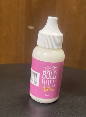 Bold Hold Active The Hair Diagram Lace Wig Adhesive Glue 1.3 Oz