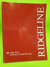 2009 2010 Honda Ridgeline Electrical Troubleshooting Manual Oem Factory