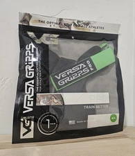 Versa Gripps PRO Wrist Straps (Size: Regular/Large 7" - 8") in Lime - New