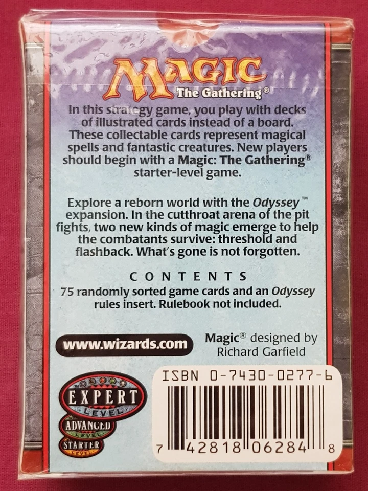 Magic The Gathering ODYSSEY TOURNAMENT STARTER PACK New Sealed Deck MTG - Image 3 of 4