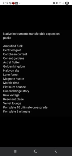 Native Instruments Expansions Bundle