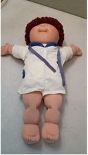 Cabbage Patch Boy Doll 1978 1982 Auburn Hair/Brown Eyes