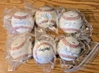 Lot of 6 Cleveland Indians Signed Baseballs