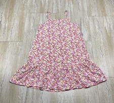 Old Navy Girls Size XL 14-16 Multicolor Floral Print Sun Dress Sleeveless