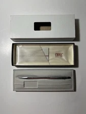 Vintage CROSS Chrome 3503 Lead Continuous Twist Mechanical Metal Pencil NEW
