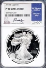 2018-S $1 Silver American Eagle PF 70 Ultra Cameo Moy NGC # 4859457-259 + Bonus