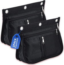 Pencil Pouch for 3 Ring Binder  ExpandableZipper Pencil Pouch