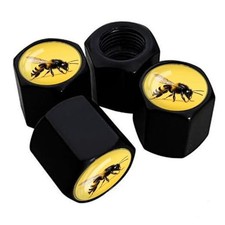 Tire Valve Stem Caps, 4 Pack Universal Fit for Cars, Trucks, SUVs,