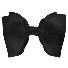 Men  s Satin Silk Bowtie Oversized Pre-tied Tuxedo Formal Big Bow Tie