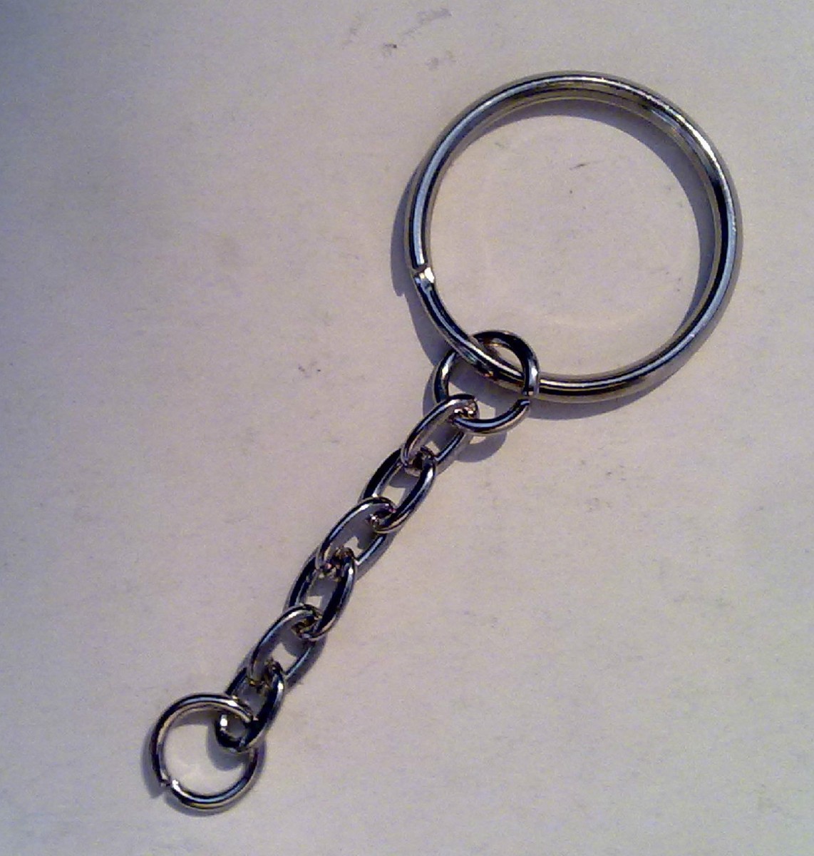 Portachiavi Spazio Vuoto Chiave Catene Tonalità Argento Accessori - Foto 2