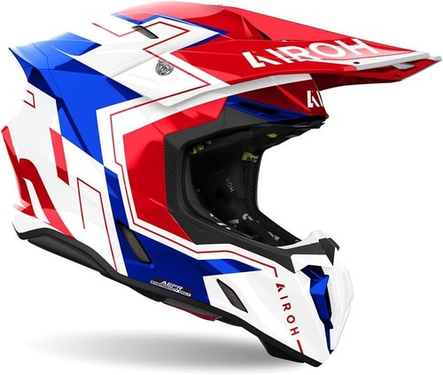 Casque Intégral Airoh Twist 3 Dizzy Blue/Red Gloss Taille XS - Photo 3/3