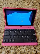 RCA Voyager Pro Tab with Keyboard Case Bundle Pink Color Tablet for Repair