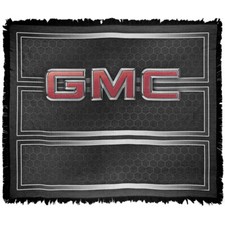 Gmc Blanket 50x60 Front Grill Woven Cotton Blend Throw Blanket Gmc Blanket 50x60 Front Grill Woven Cotton Blend Throw Blanket