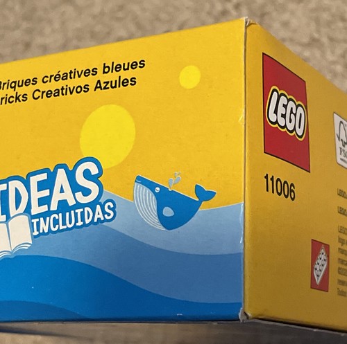 LEGO Classic Set -11006 - Creative Blue Bricks New In Box, ideas included - Picture 12 of 14