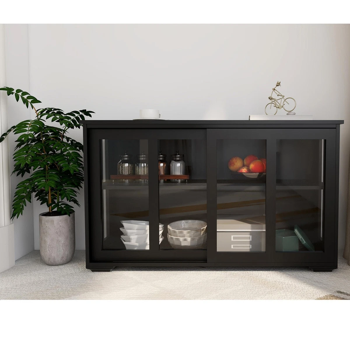Glass 2024 buffet server