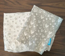 Biloban 100% Jersey Cotton Pillowcases Envelope Style  Set of 2 20"X26"