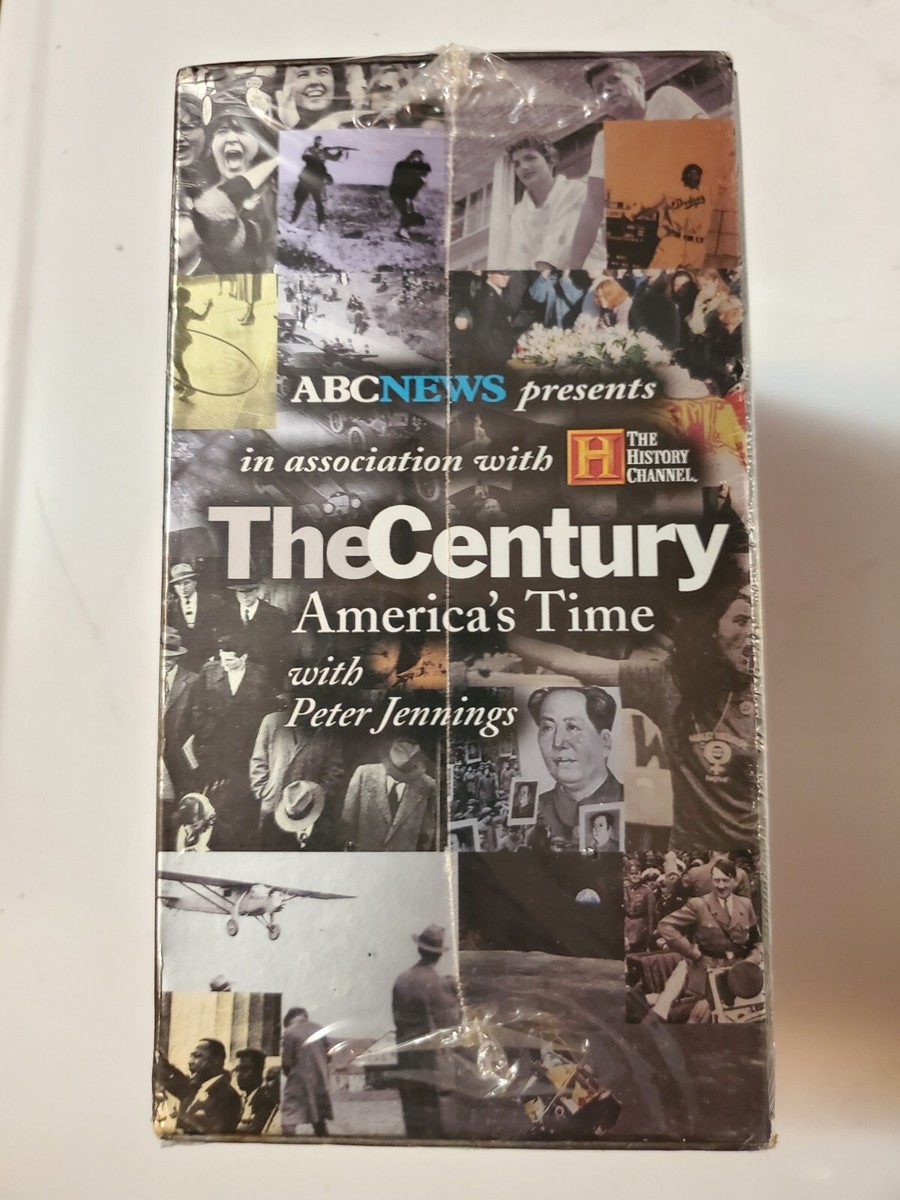 The Century America's Time with Peter Jennings VHS tapes Boxed Set