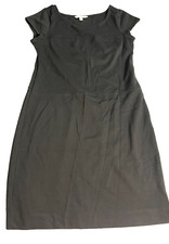 Banana Republic Black Sheath Dress Stretch EUC USA Size Small Women casual work